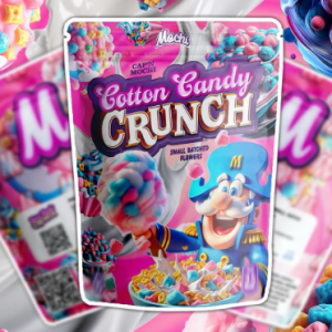 Mochi cotton candy crunch