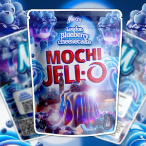 Mochi jello London Blueberry Cheesecake