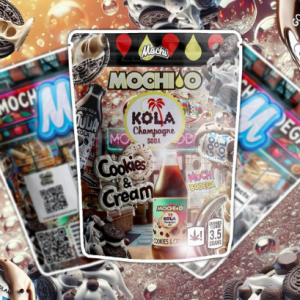 Mochi’s kola champagne cookies & cream